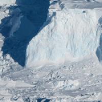 Twaites Glacier ice shelf